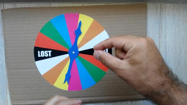 Making Prize Wheel Step 6