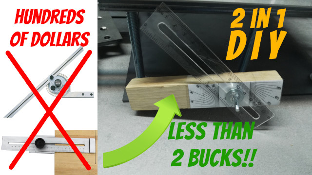 How To Make A Protractor And Marking Gauge